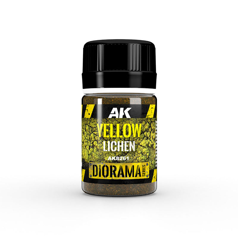 AK Interactive Diorama Series Textures Paint 35ml - Yellow Lichen - Good Games