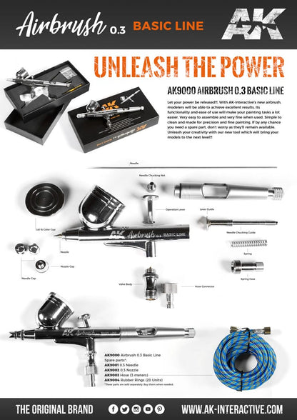 Ak Interactive 0.3 Basic Line Airbrush - Good Games