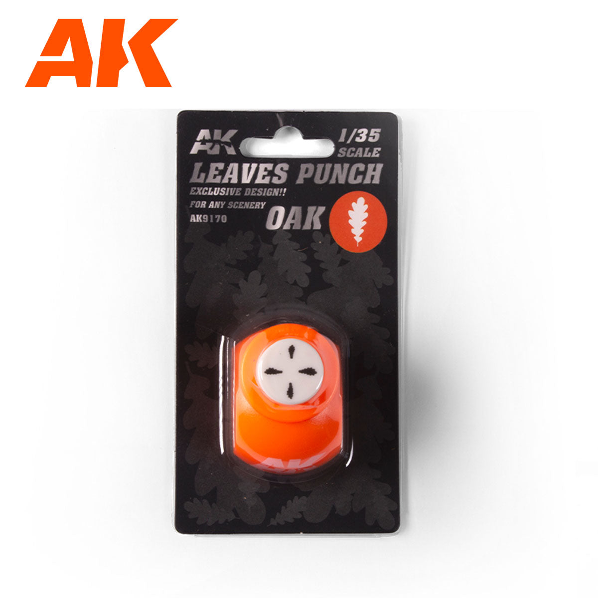 Ak Interactive Leaves Punch - Oak (1:35 / 1:32 / 54mm) Scales - Good Games