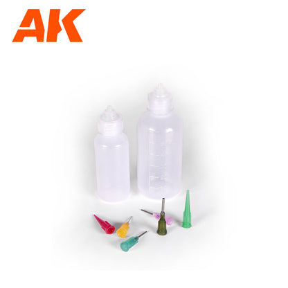 Ak Interactive Precision Dispensers (6 Cannulas & 2 Bottles) - Good Games