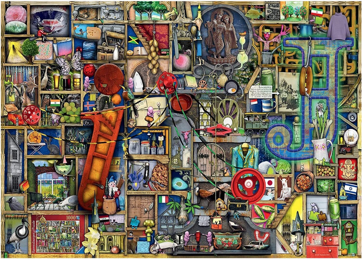 Ravensburger - Awesome Alphabet I and J - 1000 Piece Jigsaw - Good Games