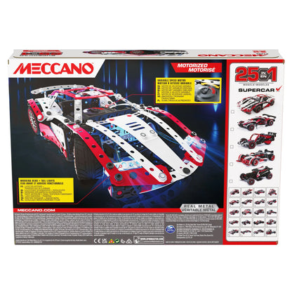 Meccano 25 Multi Model Set - Supercar