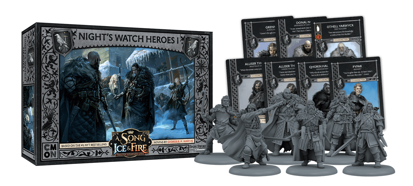 A Song of Ice & Fire: Nights Watch Heroes Box 1 - Good Games