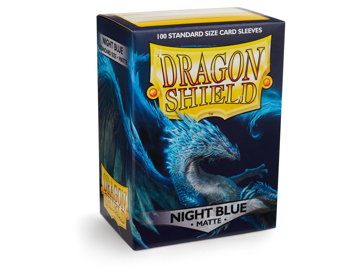 Dragon Shield - Standard Matte Sleeves (100) - Night Blue
