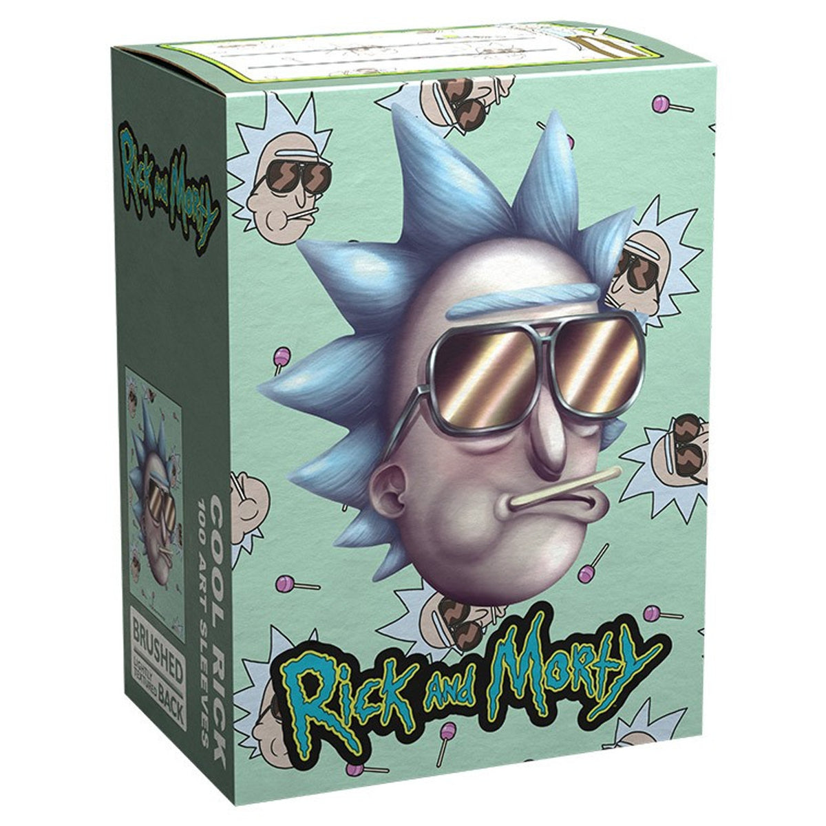 Dragon Shield - Brushed Art Sleeves - Cool Rick (100) - Good Games