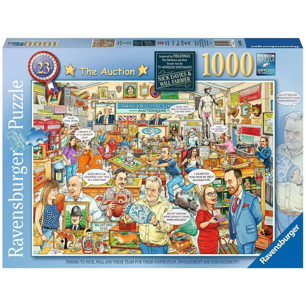 Ravensburger - The Auction (No 23) - 1000 Piece Jigsaw - Good Games