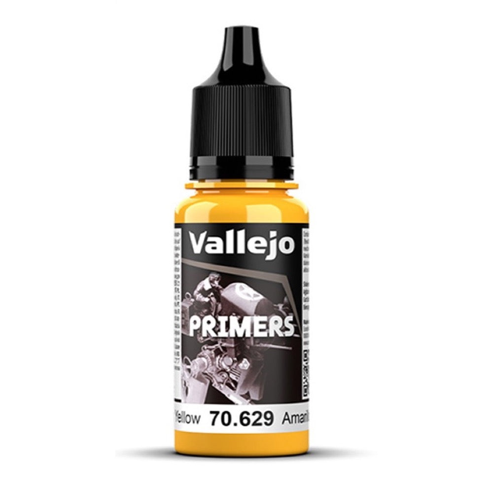 Vallejo Surface Primer - Sun Yellow 18ml - Good Games