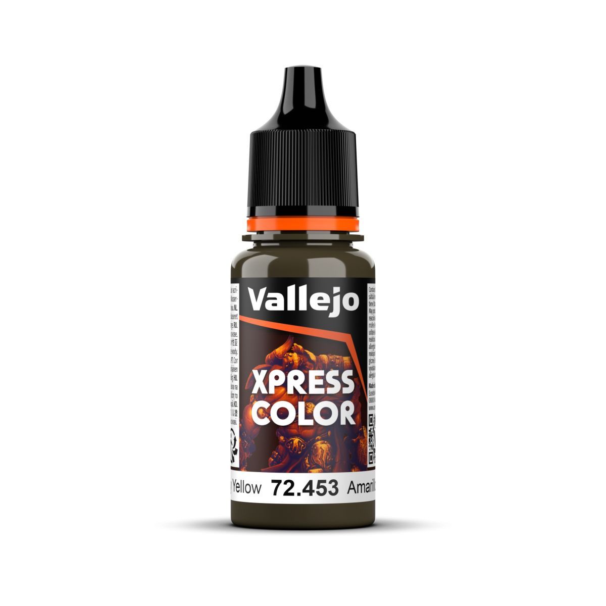 Vallejo - Game Colour - Xpress Colour - Military Yellow 18ml - Good Games