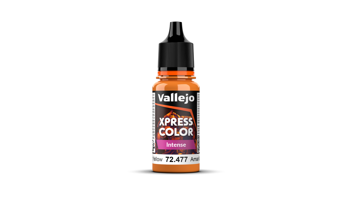 Vallejo - Game Colour - Xpress Colour Intense - Dreadnought Yellow 18ml - Good Games
