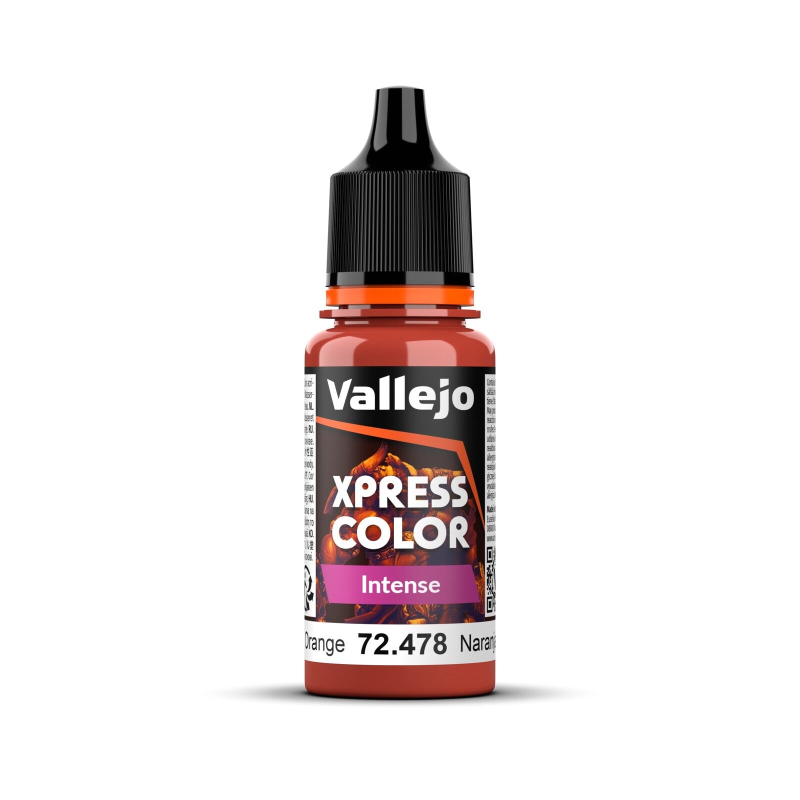 Vallejo - Game Colour - Xpress Colour Intense - Phoenix Orange 18ml - Good Games