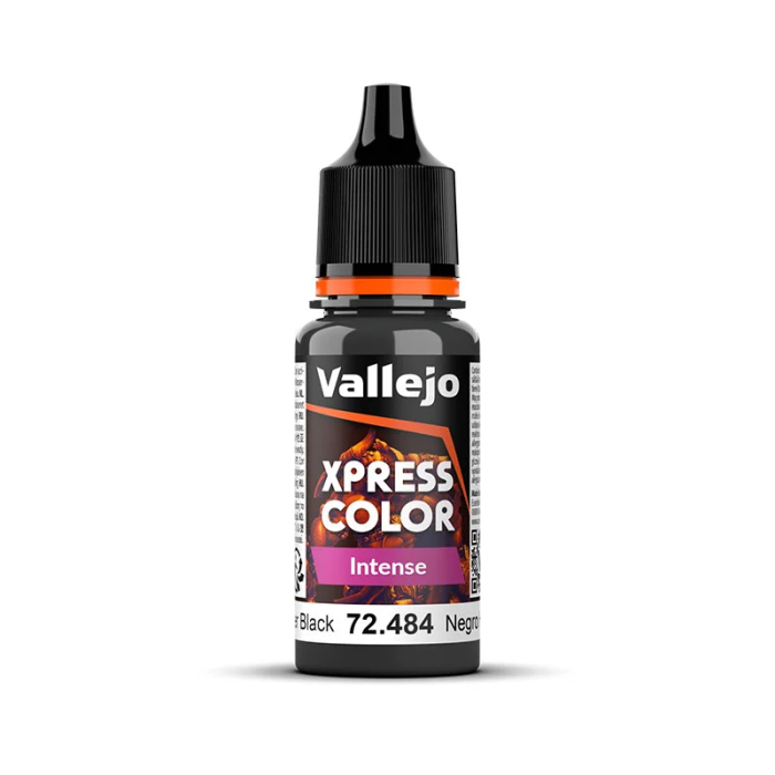 Vallejo - Game Colour - Xpress Colour Intense - Hospitallier Black 18ml - Good Games