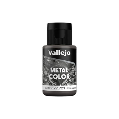 Vallejo Metal Color 32ml - Burnt Iron - Good Games