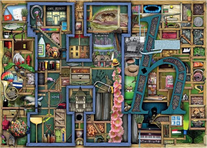 Ravensburger Awesome Alphabet H - 1000 Piece Jigsaw - Good Games