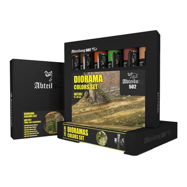 Abteilung 502 Oil Sets - Dioramas Colours Set - Good Games