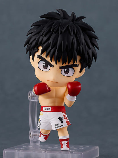 Nendoroid Ippo Makunouchi action figure with red boxing gloves and shorts