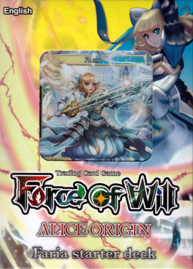 Force of Will TCG - Alice Origin Faria Starter Deck - Good Games