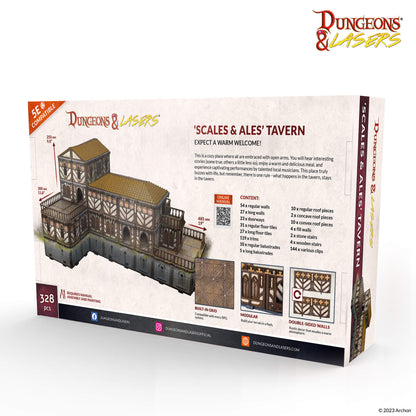 Archon Studio Dungeons and Lasers Scales & Ales Tavern Starter Set - Good Games