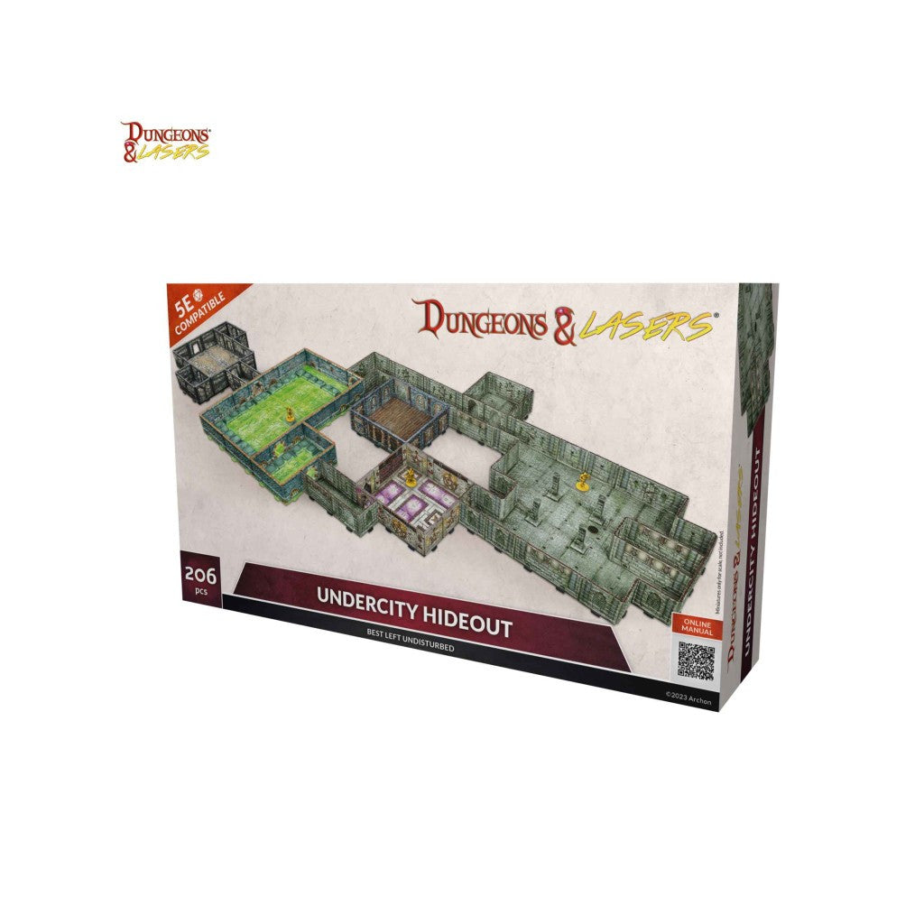 Archon Studio Dungeons and Lasers Undercity Hideout Starter Set - Good Games