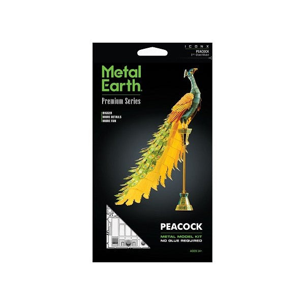 Metal Earth ICONX- Peacock - Good Games