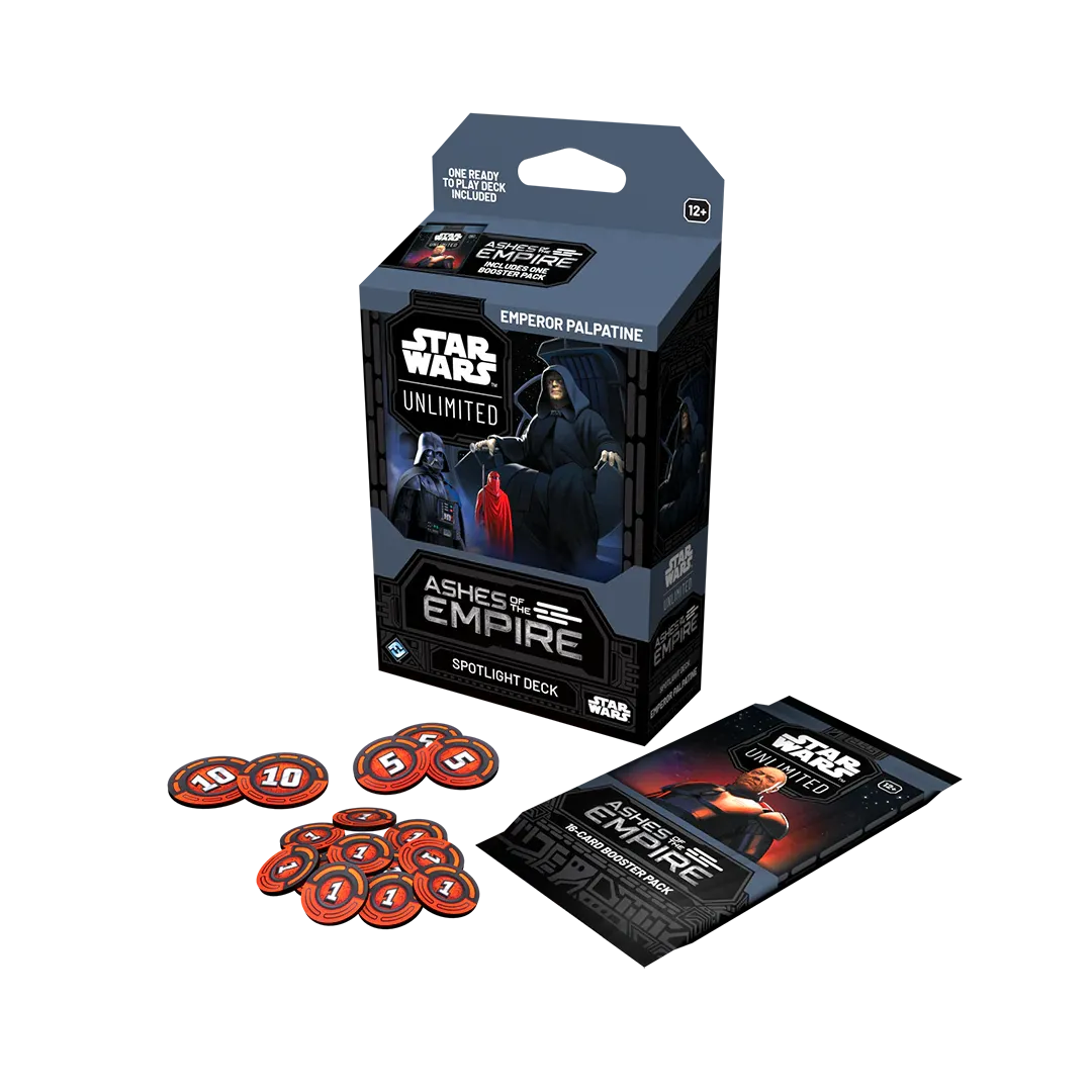 Star Wars Unlimited - Ashes of the Empire Spotlight Deck - Emperor Palpatine (Preorder)