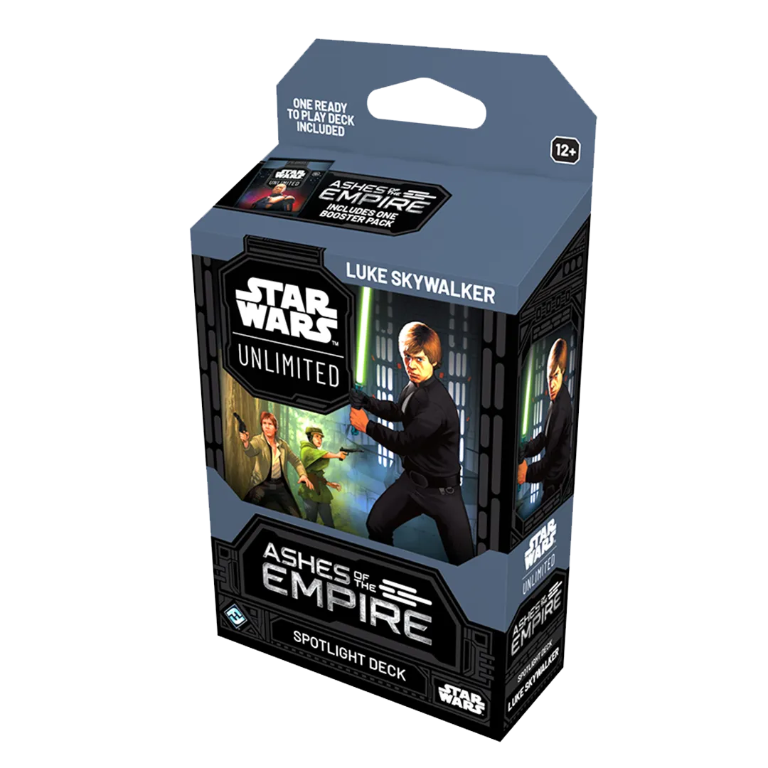 Star Wars Unlimited - Ashes of the Empire Spotlight Deck - Luke Skywalker (Preorder)