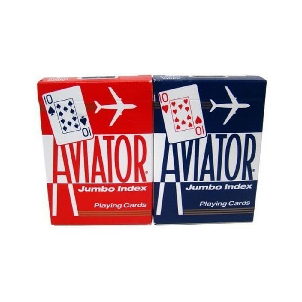 United States Playing Card Aviator Jumbo Index Playing Cards Game - Good Games
