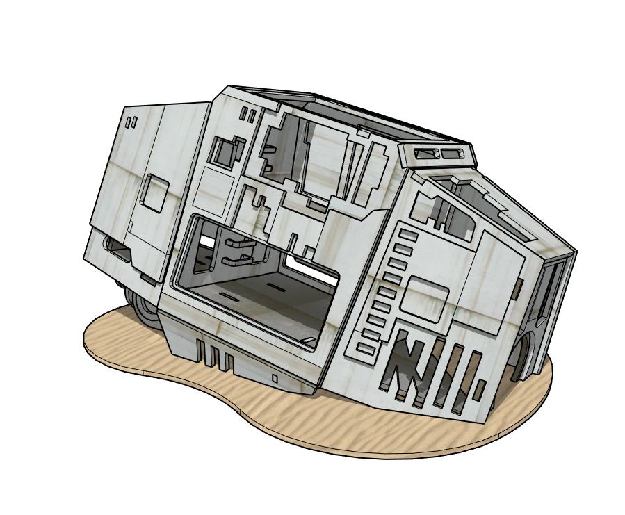 Miniature Scenery Derelict Transport Set - Good Games