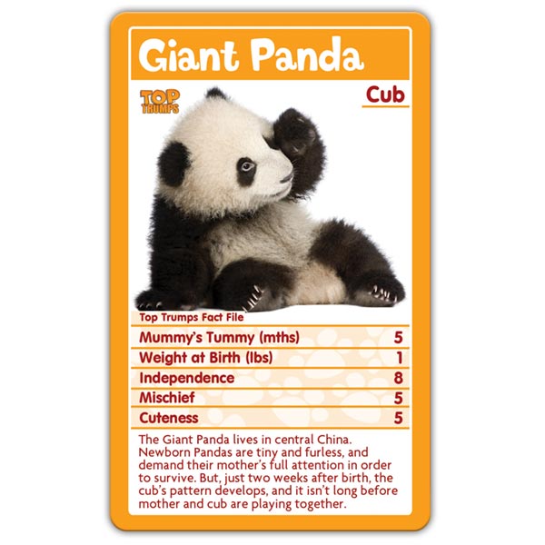 Top Trumps Baby Animal