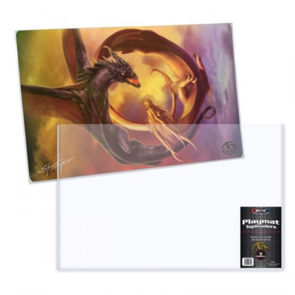BCW Toploader Holder TCG Playmat (24 x 14) (5 Holders Per Pack) - Good Games
