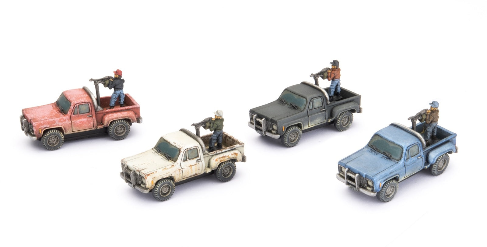 WWIII: American: Pickup Trucks (x4) - Good Games