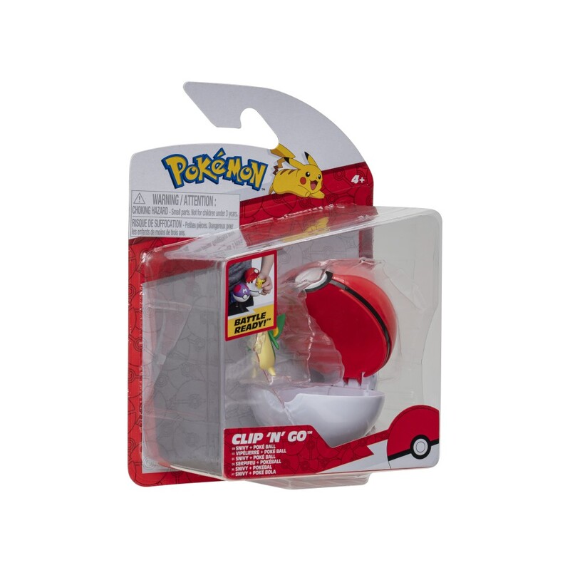 Pokemon Clip n Go Ball (Snivy)