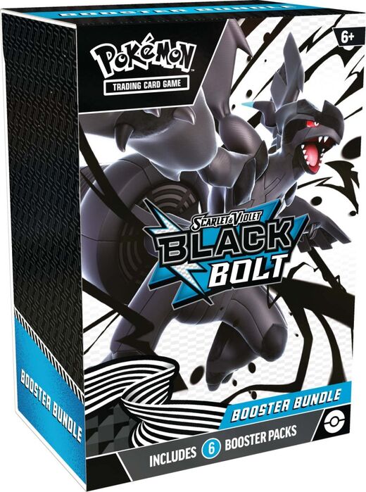 Pokémon TCG: Scarlet & Violet—Black Bolt Booster Bundle - Good Games