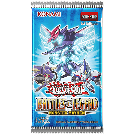 Yu-Gi-Oh! Battles of Legend - Monster Mayhem Booster Pack (Preorder) - Good Games