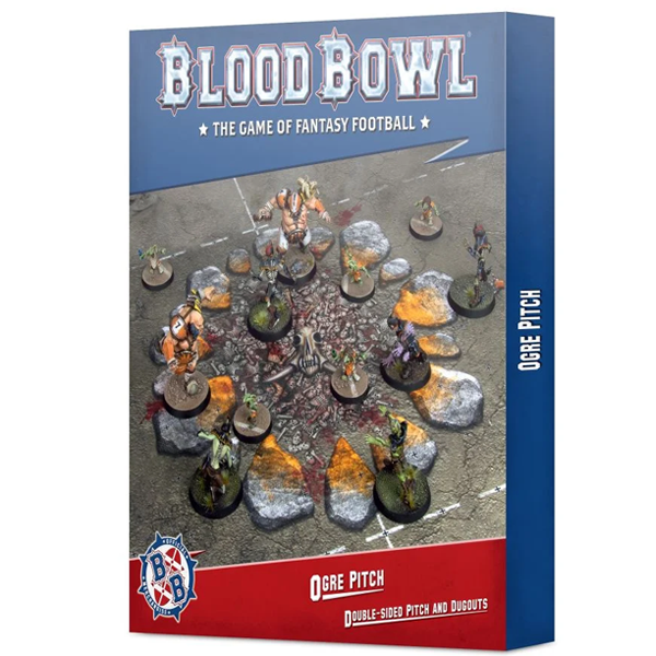 Blood Bowl - Ogre Team Pitch & Dugouts - Good Games
