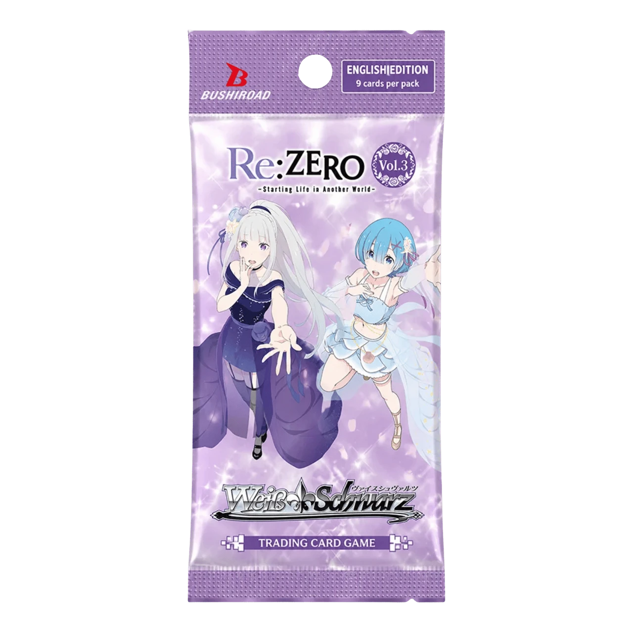 [Weiss Schwarz] Re:ZERO - Starting Life in Another World- Vol. 3 Booster Pack