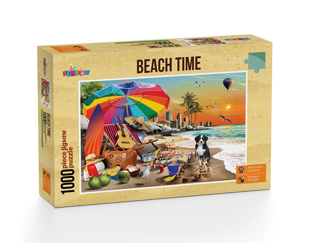 Funbox - Beach Time - 1000 Piece Jigsaw