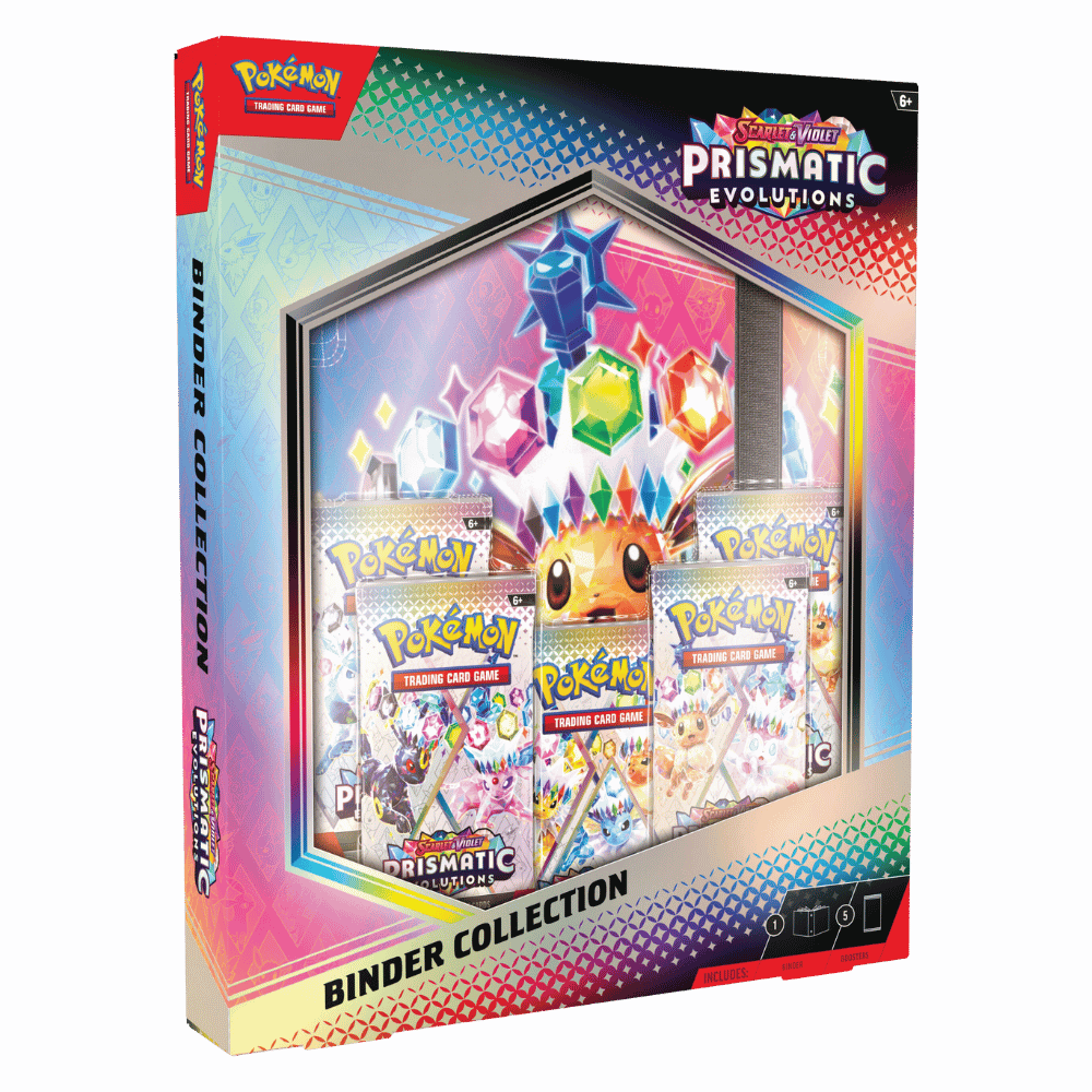 Pokemon TCG - Scarlet & Violet Prismatic Evolutions Binder Collection - Good Games