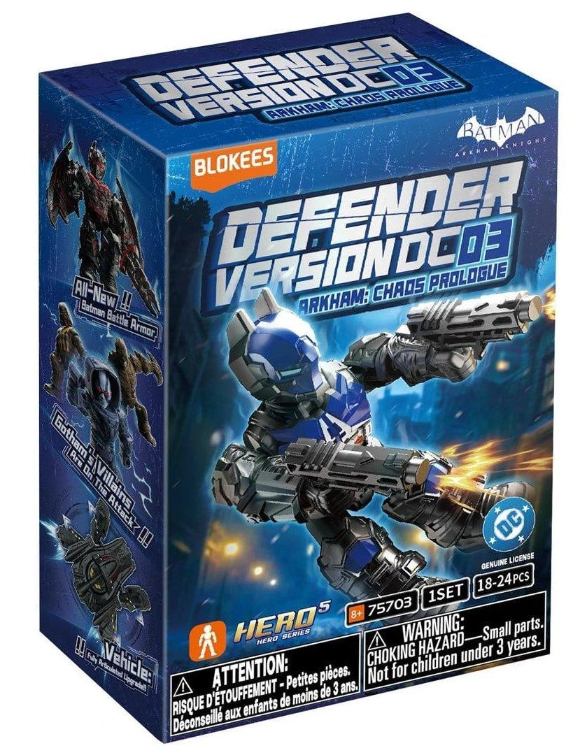 DC Defender Version 03 -arkham:chaos Prologue Blokees Figures