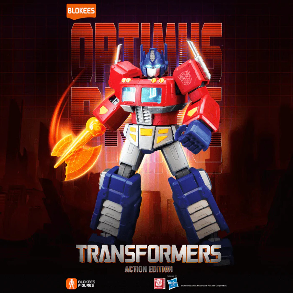 Blokees - Transformers - Model Kit - AE01 G1 Optimus Prime- Action Class - Good Games