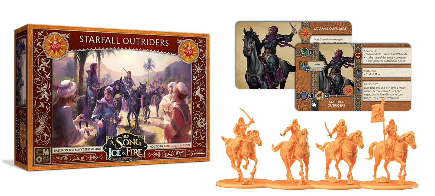 A Song of Ice & Fire: Tabletop Miniatures Game - Starfall Outriders Expansion - Good Games