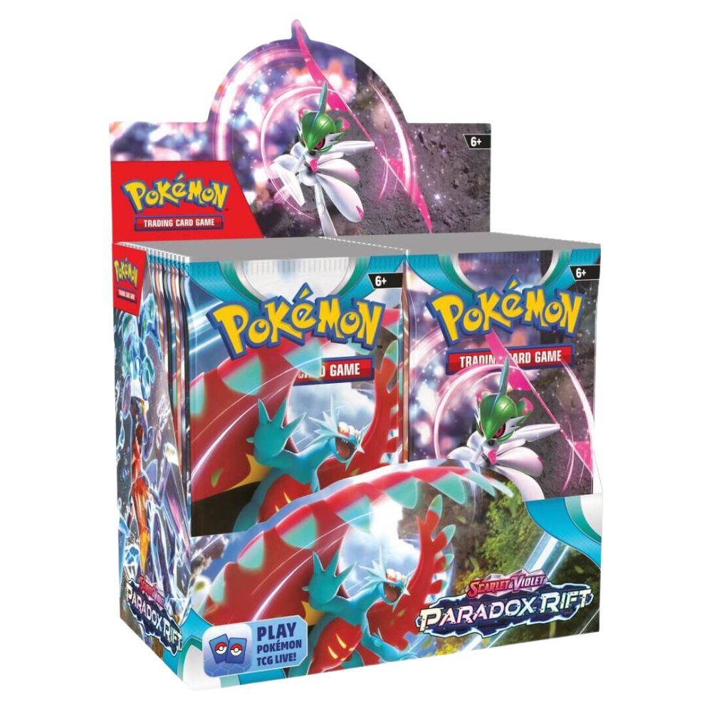 Pokemon TCG - Scarlet & Violet - Paradox Rift Booster Box Good Games Pokemon TCG - Scarlet & Violet - Paradox Rift Booster Box Good Games