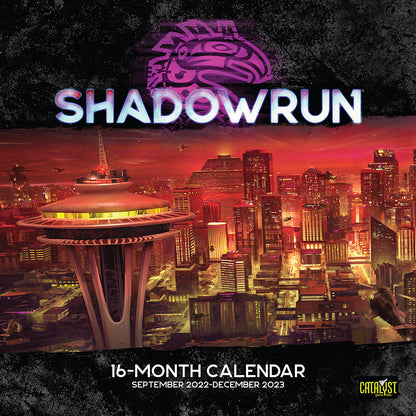 Catalyst Game Labs Shadowrun RPG: 16-Month Calendar Game Maps - Good Games