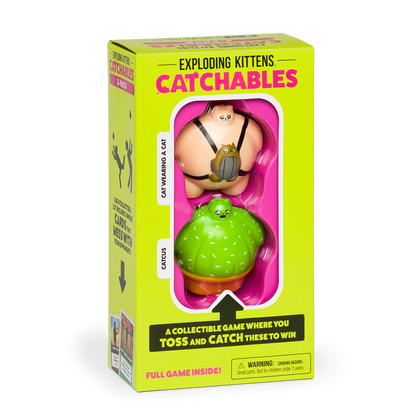 Catchables: #2 Cat Wearing A Cat & Catcus - Good Games