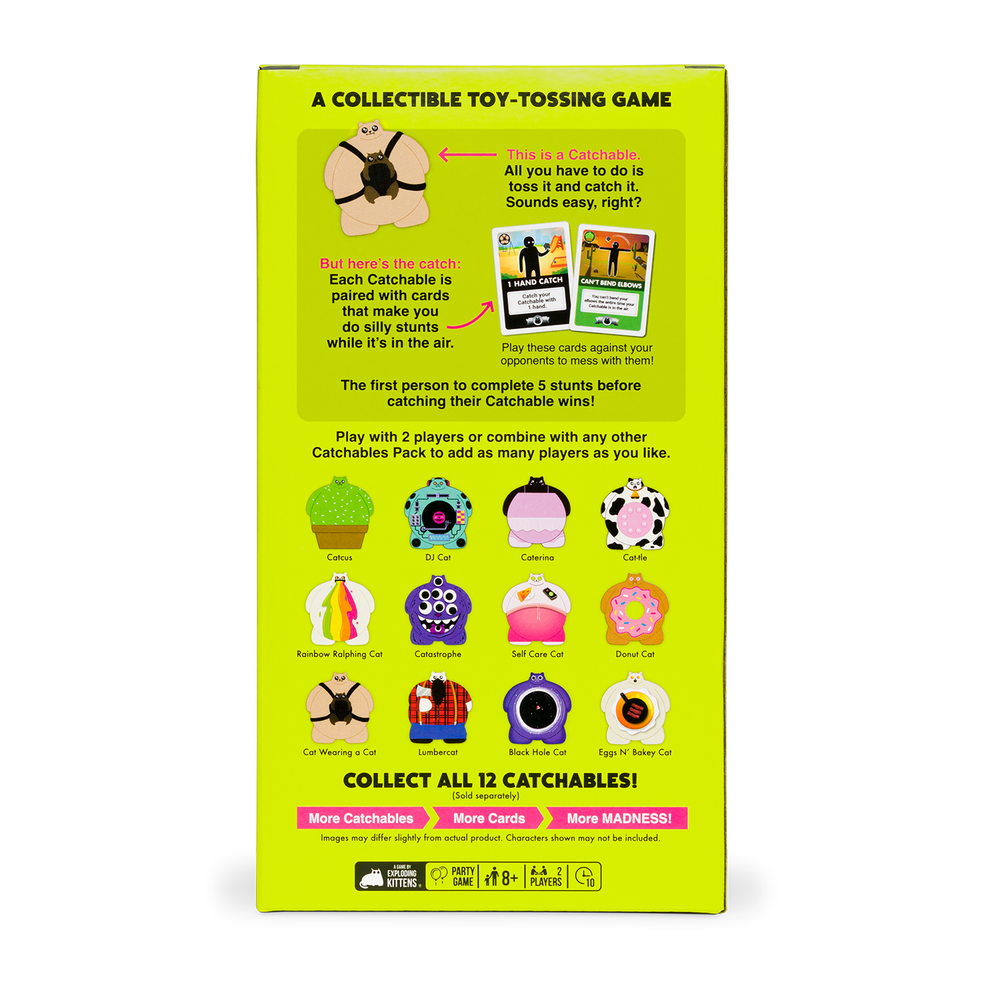 Catchables: #2 Cat Wearing A Cat & Catcus - Good Games