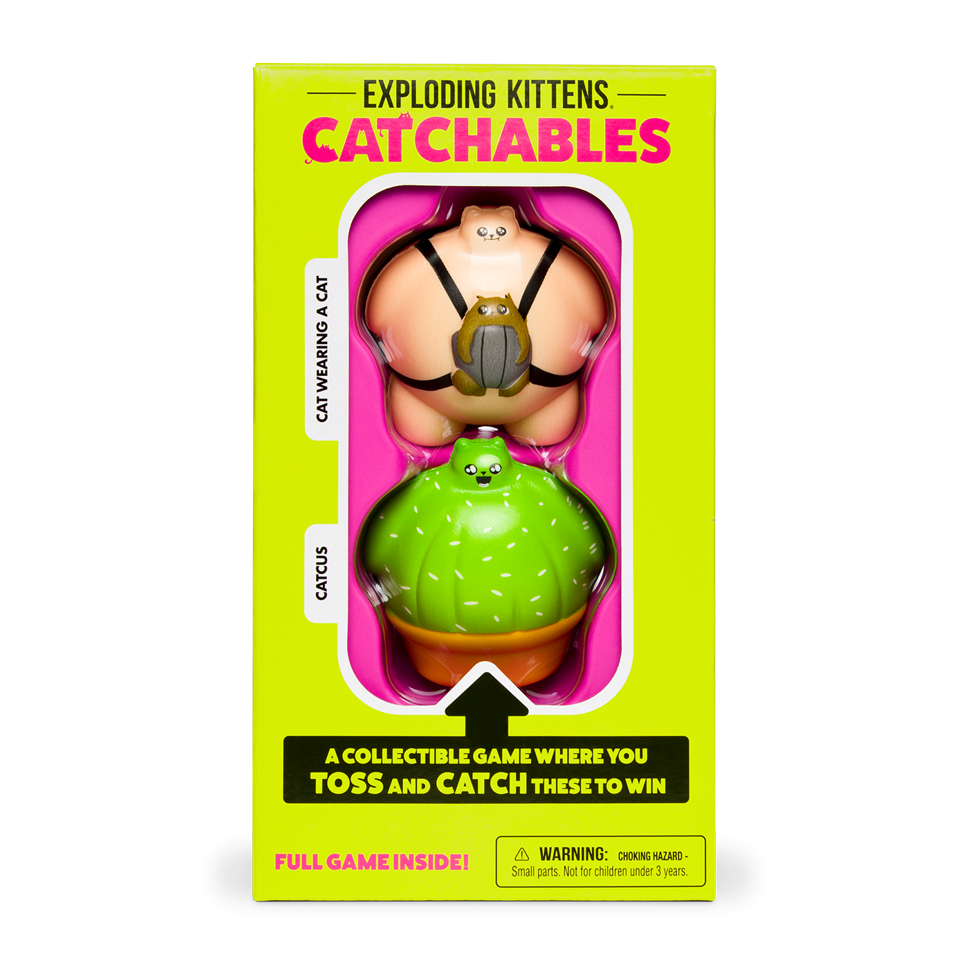 Catchables: #2 Cat Wearing A Cat & Catcus - Good Games