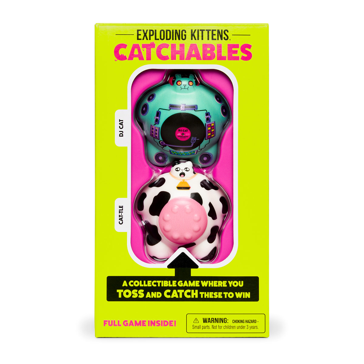 Front view of Catchables: #4 DJ &amp; Cattle full pack retail packaging