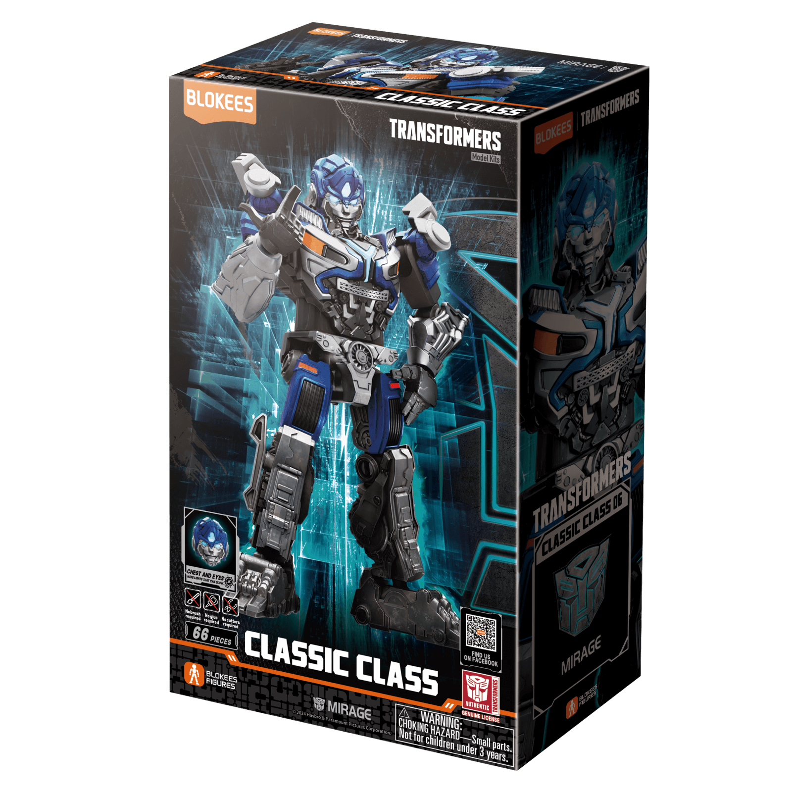 Blokees - Transformers - Model Kit - Mirage (Classic Class 06) - Good Games