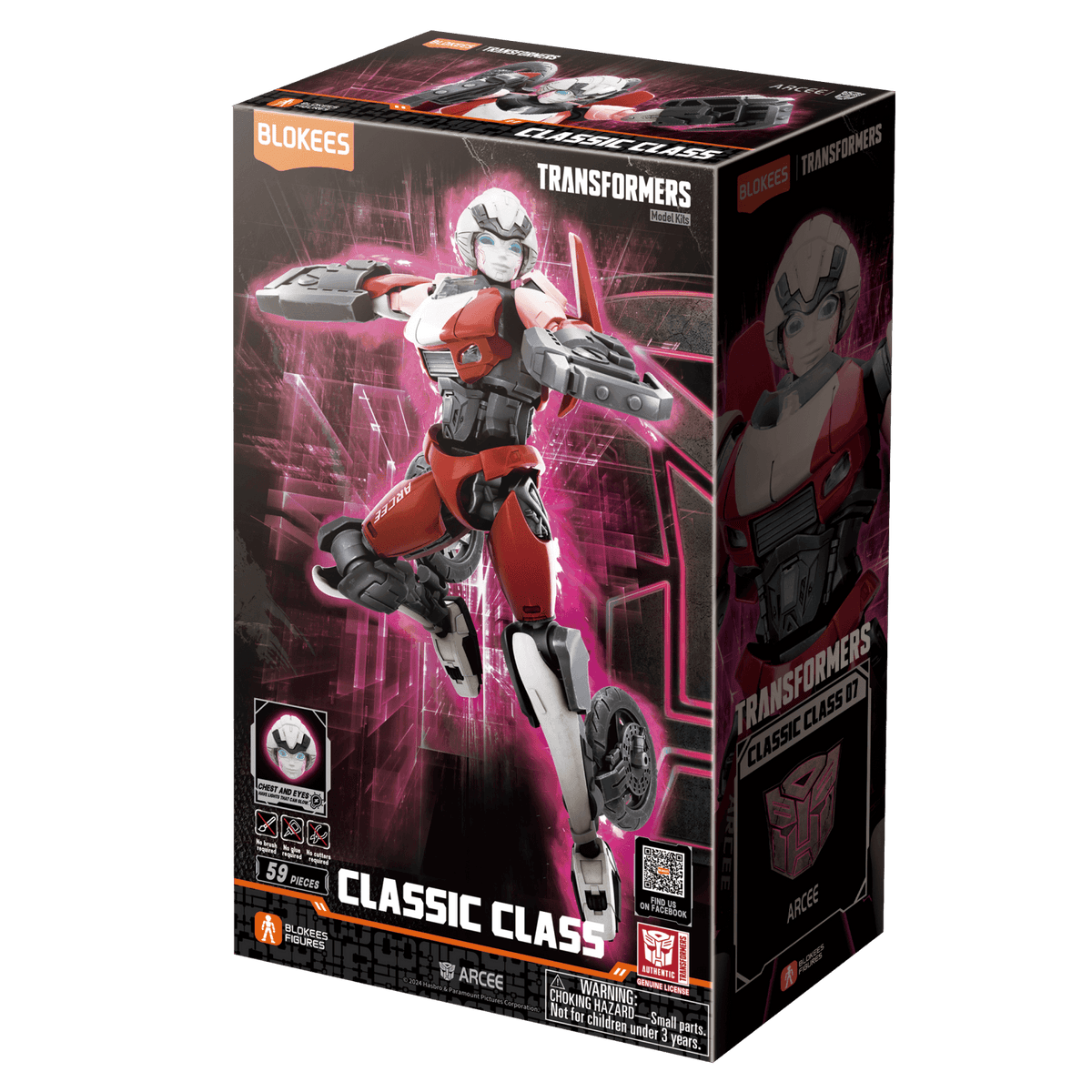 Blokees - Transformers - Model Kit - Arcee (Classic Class 07) - Good Games