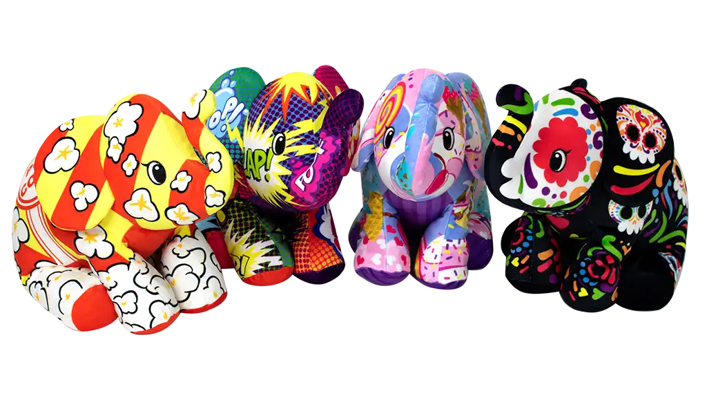 Pop Art Soft Poly Mammoth - Assorted