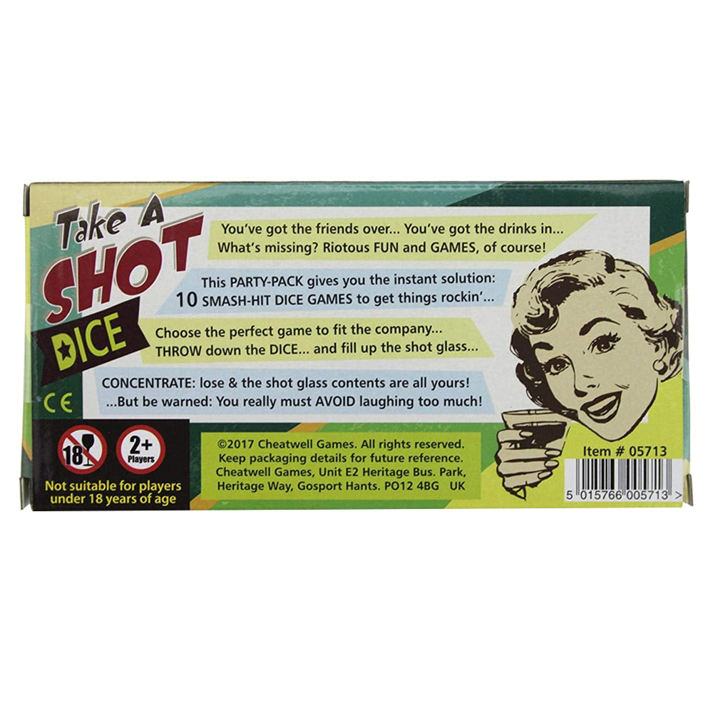 Take A Shot 10 Dice Games